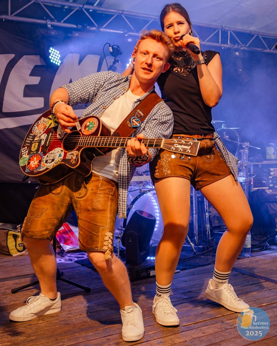 Stimmung beim Sermer Oktoberfest 2025